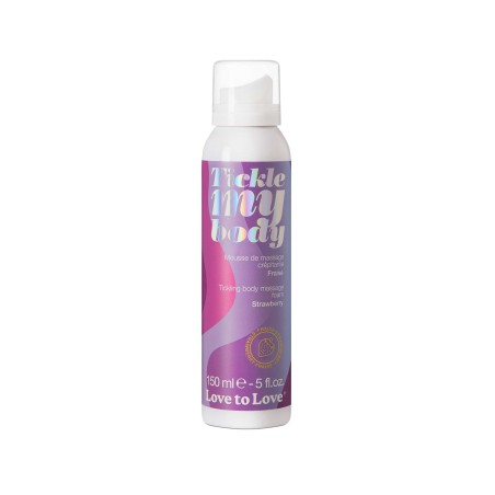 Tickle My Body Fraise - 150ML  - Love to Love - Pour les massages Tickle My Body Fraise - 150ML  - Love to Love - Pour les massages