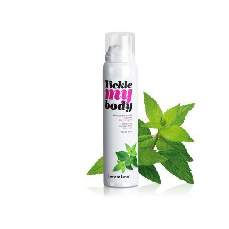 Tickle My Body Menthe - 150ML  - Love to Love - Pour les massages Tickle My Body Menthe - 150ML  - Love to Love - Pour les massages