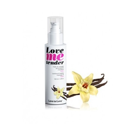 Love Me Tender Vanille 100ML  - Love to Love - Pour les massages