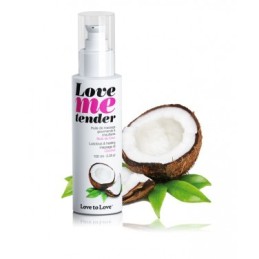 Love Me Tender Noix de Coco 100ML  - Love to Love - Pour les massages