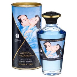 Huile chauffante aphrodisiaque - Frissons de coco 100ml Taille unique - Shunga - Pour les massages