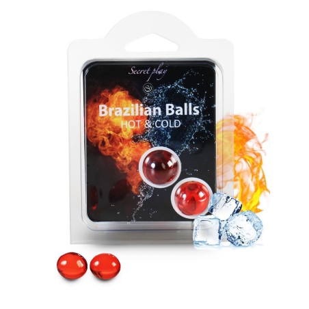 Duo Brazilian Balls "Cold Hot effect" 3629 Taille unique - Brazilian Balls - Pour les massages Duo Brazilian Balls "Cold Hot effect" 3629 Taille unique - Brazilian Balls - Pour les massages