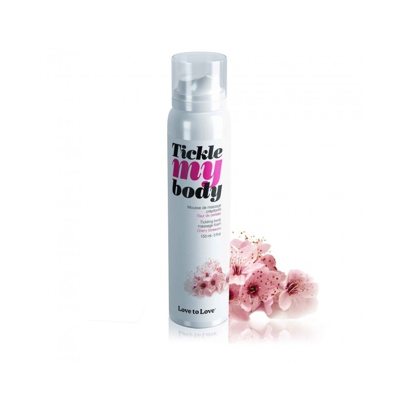Tickle My Body Fleur de Cerisier - 150 ml Taille unique - Love to Love - Pour les massages Tickle My Body Fleur de Cerisier - 150 ml Taille unique - Love to Love - Pour les massages