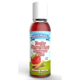 Huile chauffante V et M Fraise Rhubarbe - 50 ml  - Swede - Pour les massages