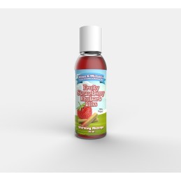Huile chauffante V et M Fraise Rhubarbe - 50 ml  - Swede - Pour les massages