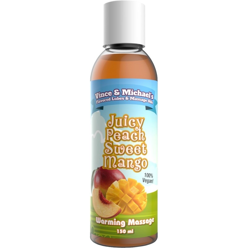 Huile Chauffante V et M Mangue Péche - 150 ml  - Swede - Pour les massages
