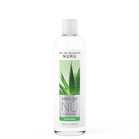 Mixgliss Gel de massage - NU Aloe Vera - 250 ml  - Mixgliss - Pour les massages Mixgliss Gel de massage - NU Aloe Vera - 250 ml  - Mixgliss - Pour les massages