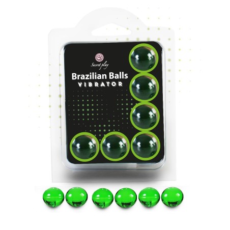 6 Brazilian Balls "Vibrator" 3591-1 Taille unique - Brazilian Balls - Pour les massages 6 Brazilian Balls "Vibrator" 3591-1 Taille unique - Brazilian Balls - Pour les massages