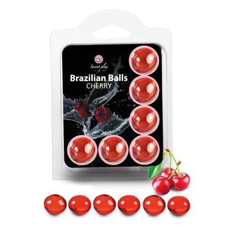 6 Brazilian Balls "Cerise" 3386-6 Taille unique - Brazilian Balls - Pour les massages 6 Brazilian Balls "Cerise" 3386-6 Taille unique - Brazilian Balls - Pour les massages