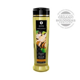 Huile de massage organique - Douceur d'amande - 240 ml  - Shunga - Pour les massages