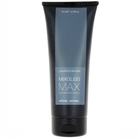 MIXGLISS - LUBRIFIANT ANAL NATUREL BASE D'EAU MAX 70 ML MIXGLISS - LUBRIFIANT ANAL NATUREL BASE D'EAU MAX 70 ML