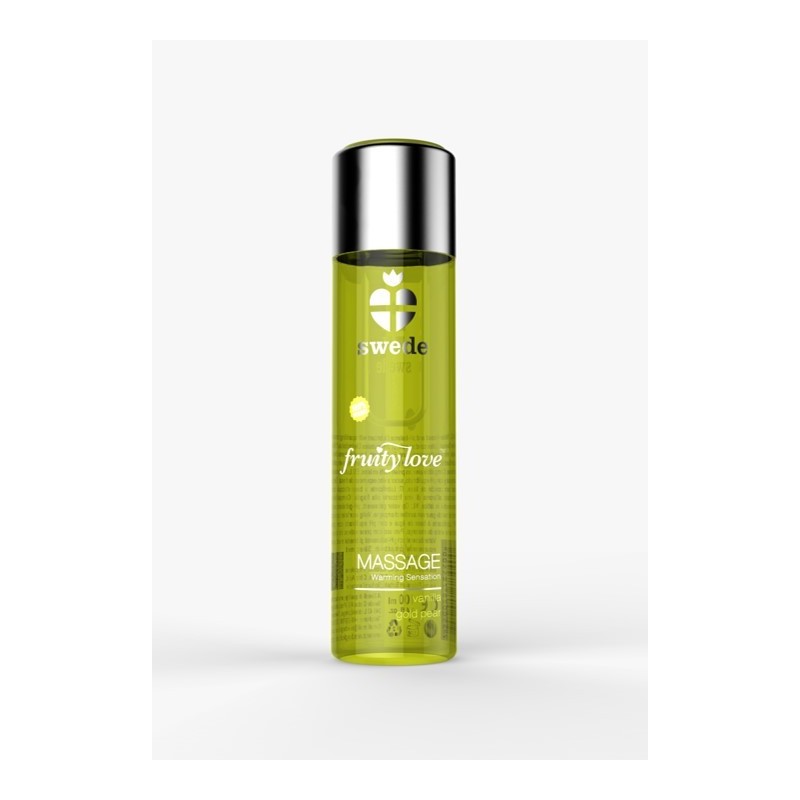 Huile de massage - Vanille Poire - 120 ml - Swede - Pour les massages Huile de massage - Vanille Poire - 120 ml - Swede - Pour les massages