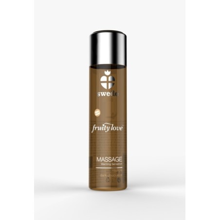 Huile de massage - Chocolat noir Intense - 120 ml  - Swede - Pour les massages Huile de massage - Chocolat noir Intense - 120 ml  - Swede - Pour les massages