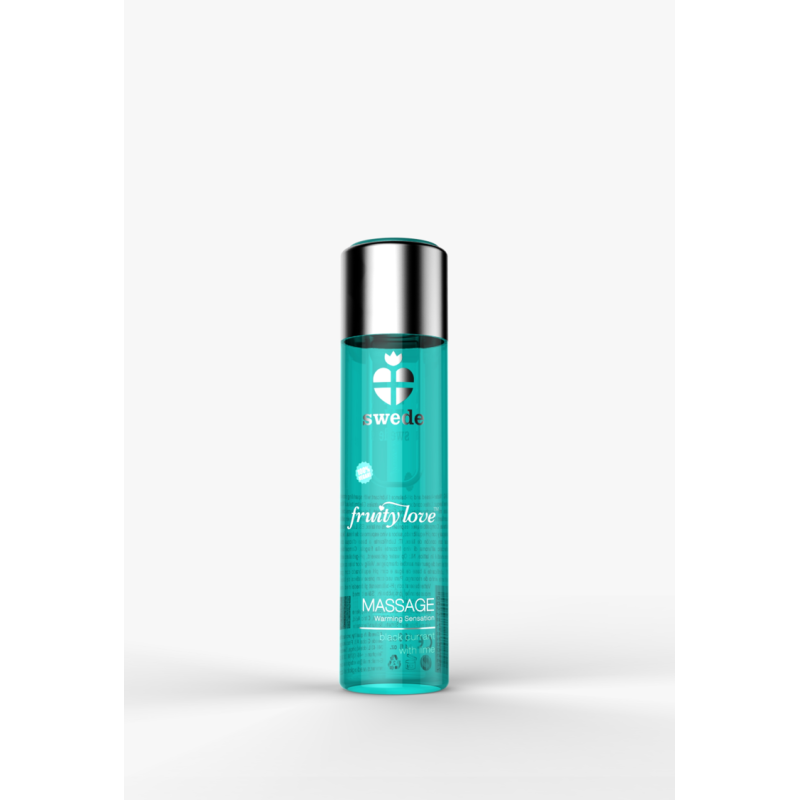 Huile de massage - Cassis Citron vert - 60 ml  - Swede - Pour les massages