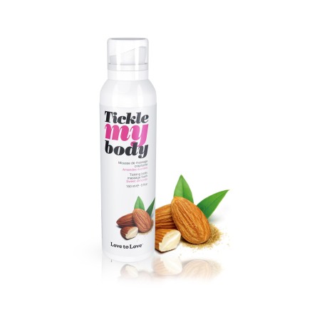 Tickle My Body Amandes sucrées - 150 ml  - Love to Love - Pour les massages Tickle My Body Amandes sucrées - 150 ml  - Love to Love - Pour les massages