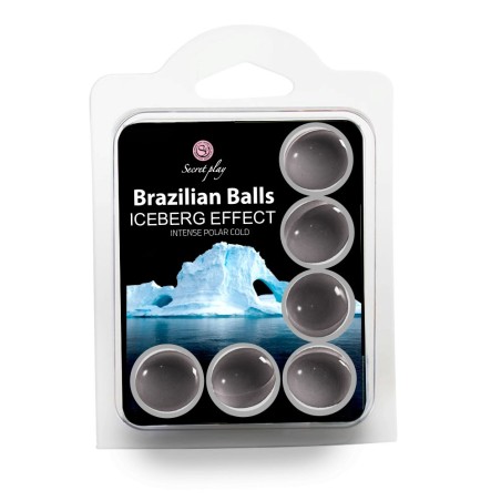 6 Brazilian Balls Iceberg effect 3700-1 Taille unique - Brazilian Balls - Pour les massages 6 Brazilian Balls Iceberg effect 3700-1 Taille unique - Brazilian Balls - Pour les massages