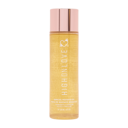 Huile de massage luxueuse Fraises et champagne - 120 ml Taille unique - High On Love - Pour les massages