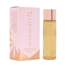 Huile de massage luxueuse Couché de soleil tropical - 120 ml Taille unique - High On Love - Pour les massages