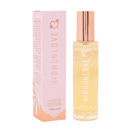 Huile corporelle séche en spray - 100 ml Taille unique - High On Love - Pour les massages