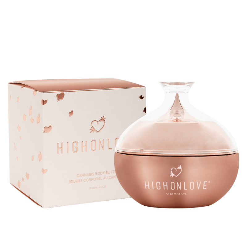 Beurre corporel riche et luxueux 200 ml Taille unique - High On Love - Pour les massages Beurre corporel riche et luxueux 200 ml Taille unique - High On Love - Pour les massages