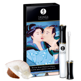 Gloss Plaisir Oral divin - Eau de Coco  - Shunga - Lubrifiants