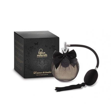 Parfum de draps - L'essence du Boudoir - 100 ml Taille unique - Bijoux Indiscrets - Lubrifiants Parfum de draps - L'essence du Boudoir - 100 ml Taille unique - Bijoux Indiscrets - Lubrifiants