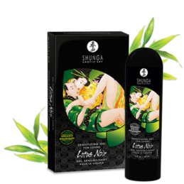 Gel sensibilisant pour couple - lotus uniques Noir Taille unique - Shunga - Lubrifiants