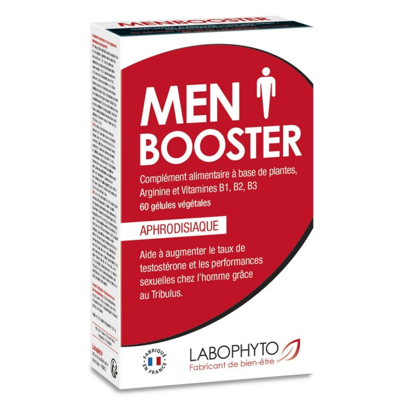Gel d'érection MenBooster - 6 dosettes Taille unique - Labophyto - Lubrifiants Gel d'érection MenBooster - 6 dosettes Taille unique - Labophyto - Lubrifiants