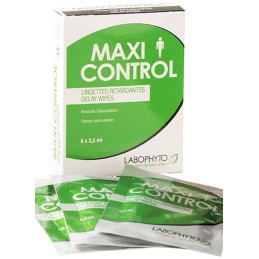 6 lingettes retardantes MaxiControl Taille unique - Labophyto - Lubrifiants