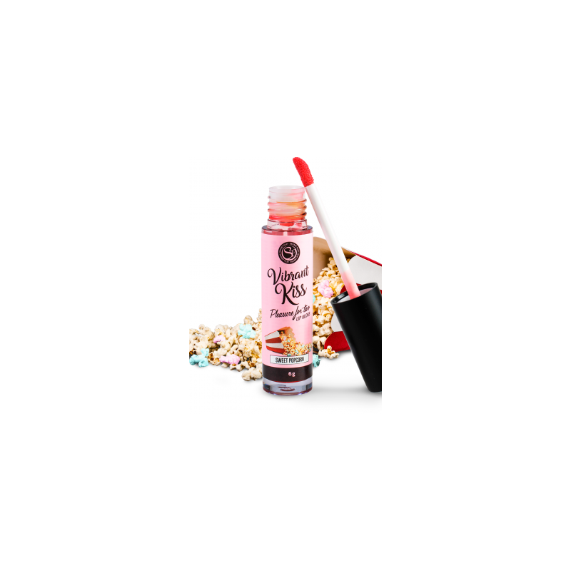 Brillant é lévres Vibrant saveur Popcorn doux 3658  - Secret Play - Lubrifiants Brillant é lévres Vibrant saveur Popcorn doux 3658  - Secret Play - Lubrifiants