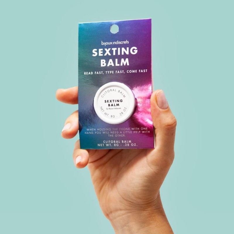 Baume orgasmique - Sexting Balm - Clitherapy - 8 g - Bijoux Indiscrets - Lubrifiants Baume orgasmique - Sexting Balm - Clitherapy - 8 g - Bijoux Indiscrets - Lubrifiants