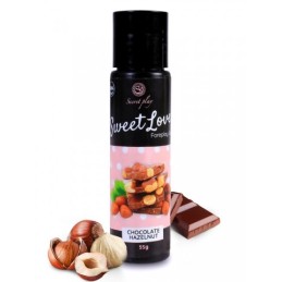 Gel comestible Chocolat noisette 3673 - 60 ml  - Secret Play - Lubrifiants