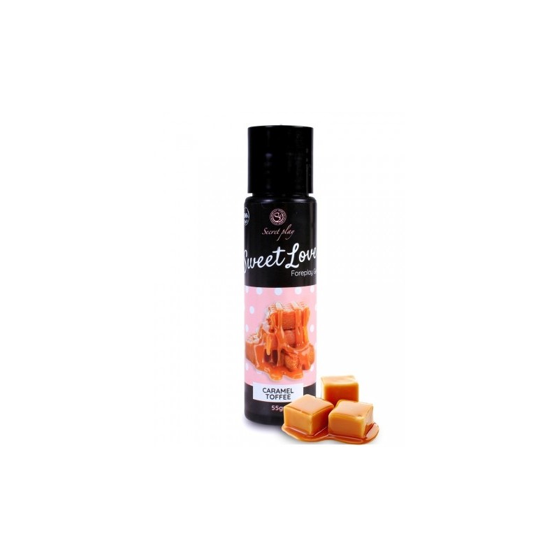 Gel comestible Caramel 3675 - 60 ml  - Secret Play - Lubrifiants