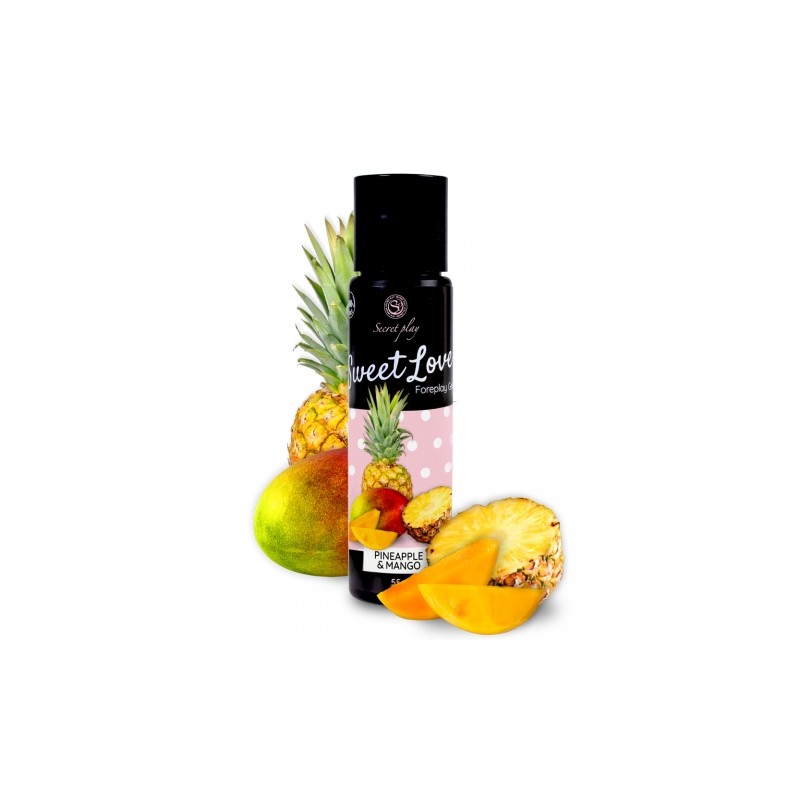 Gel comestible Mangue et Ananas 3684 - 60 ml  - Secret Play - Lubrifiants Gel comestible Mangue et Ananas 3684 - 60 ml  - Secret Play - Lubrifiants