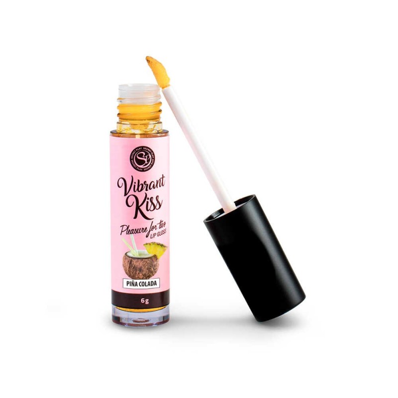 Brillant é lévres Vibrant Pina colada  - Secret Play - Lubrifiants Brillant é lévres Vibrant Pina colada  - Secret Play - Lubrifiants