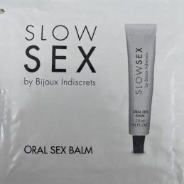 Baume pour sexe oral dosette - Slow Sex - 1 ml  - Bijoux Indiscrets - Lubrifiants