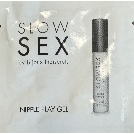 Dosette Gel stimulant pour tétons - Slow Sex - 2 ml  - Bijoux Indiscrets - Lubrifiants Dosette Gel stimulant pour tétons - Slow Sex - 2 ml  - Bijoux Indiscrets - Lubrifiants
