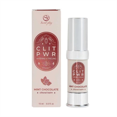 CLIT PWR - Baume clitoridien Chocolat  - Secret Play - Lubrifiants CLIT PWR - Baume clitoridien Chocolat  - Secret Play - Lubrifiants