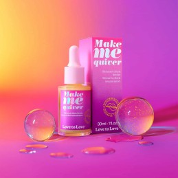 Make me quiver - Stimulant Clitoris Féminin - 30ml Taille unique - Love to Love - Lubrifiants
