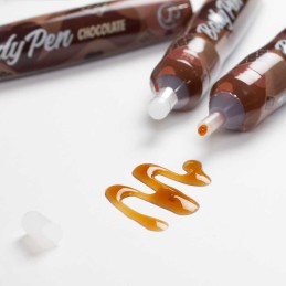 Stylo comestible Chocolat Taille unique