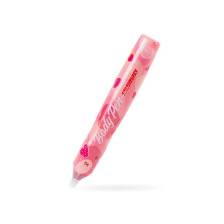 Stylo comestible Fraise Taille unique - Secret Play - PeinTaille uniquere corporelle comestible