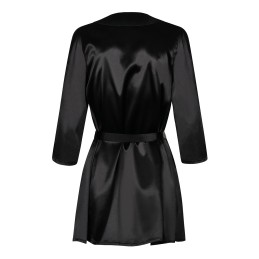 Satinia Peignoir - Noir S/M Satinia Peignoir - Noir S/M
