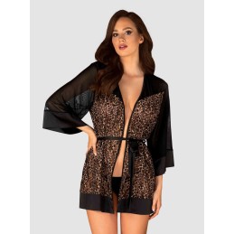 Allunes Peignoir - Noir L/XL Allunes Peignoir - Noir L/XL