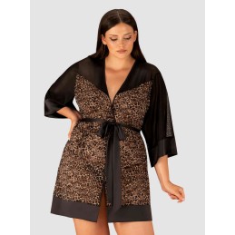 Allunes Peignoir - Noir XXL/XXXL Allunes Peignoir - Noir XXL/XXXL