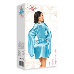 Samira Peignoir - Taille uniquerquoise S/L Samira Peignoir - Taille uniquerquoise S/L