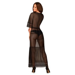 Estiqua peignoir noir XL/XXL Estiqua peignoir noir XL/XXL