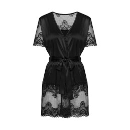 Maderris peignoir - Noir M/L Maderris peignoir - Noir M/L
