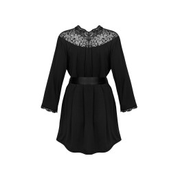 Bellastia peignoir - Noir XS/S Bellastia peignoir - Noir XS/S