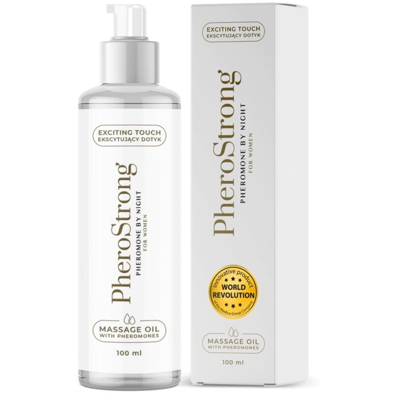 PHEROSTRONG - HUILE DE MASSAGE DE NUIT POUR FEMME 100 ML PHEROSTRONG - HUILE DE MASSAGE DE NUIT POUR FEMME 100 ML