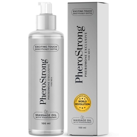 PHEROSTRONG - HUILE DE MASSAGE EXCLUSIVE POUR HOMMES 100 ML PHEROSTRONG - HUILE DE MASSAGE EXCLUSIVE POUR HOMMES 100 ML